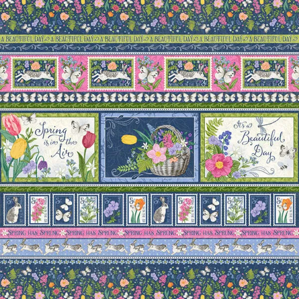 G45 - Spring is in the Air - 12x12 Single Sheet / It’s a Beautiful Day