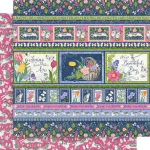 G45 - Spring is in the Air - 12x12 Single Sheet / It’s a Beautiful Day