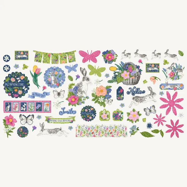 G45 - Spring is in the Air - Ephemera Set