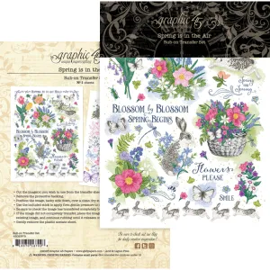 G45 - Spring is in the Air - Rub-On Transfers