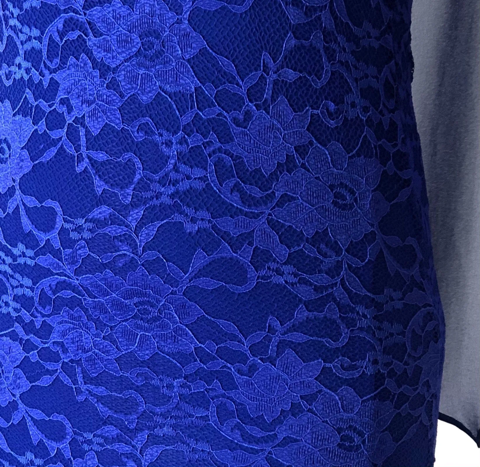 Geraldine Royal Lace Dress