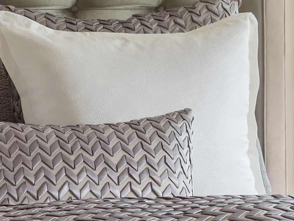 Gia King Pillow Cotton & Silk 20x36
