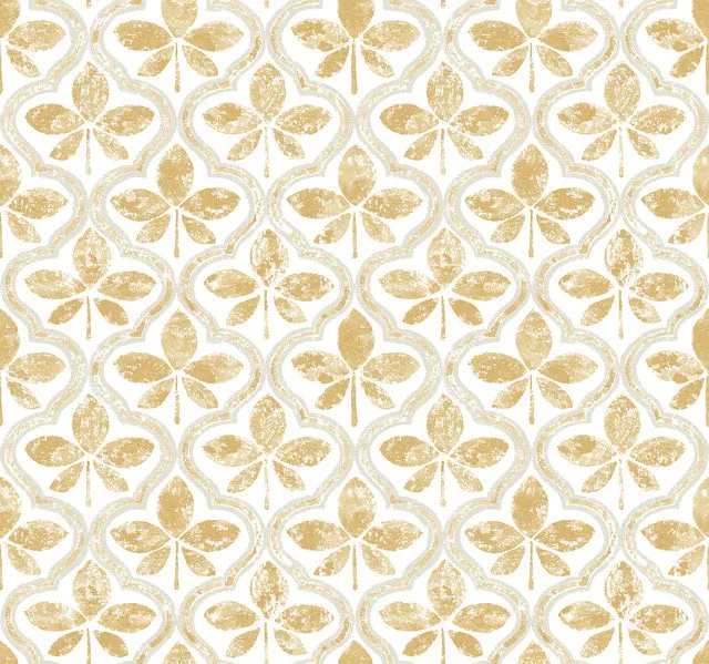 GO8271 Sevilla Ochre Wallpaper-Yellow