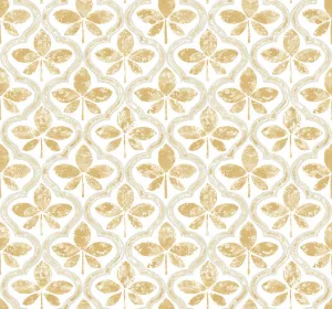 GO8271 Sevilla Ochre Wallpaper-Yellow
