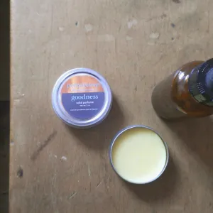 goodness:  solid perfume / fragrance