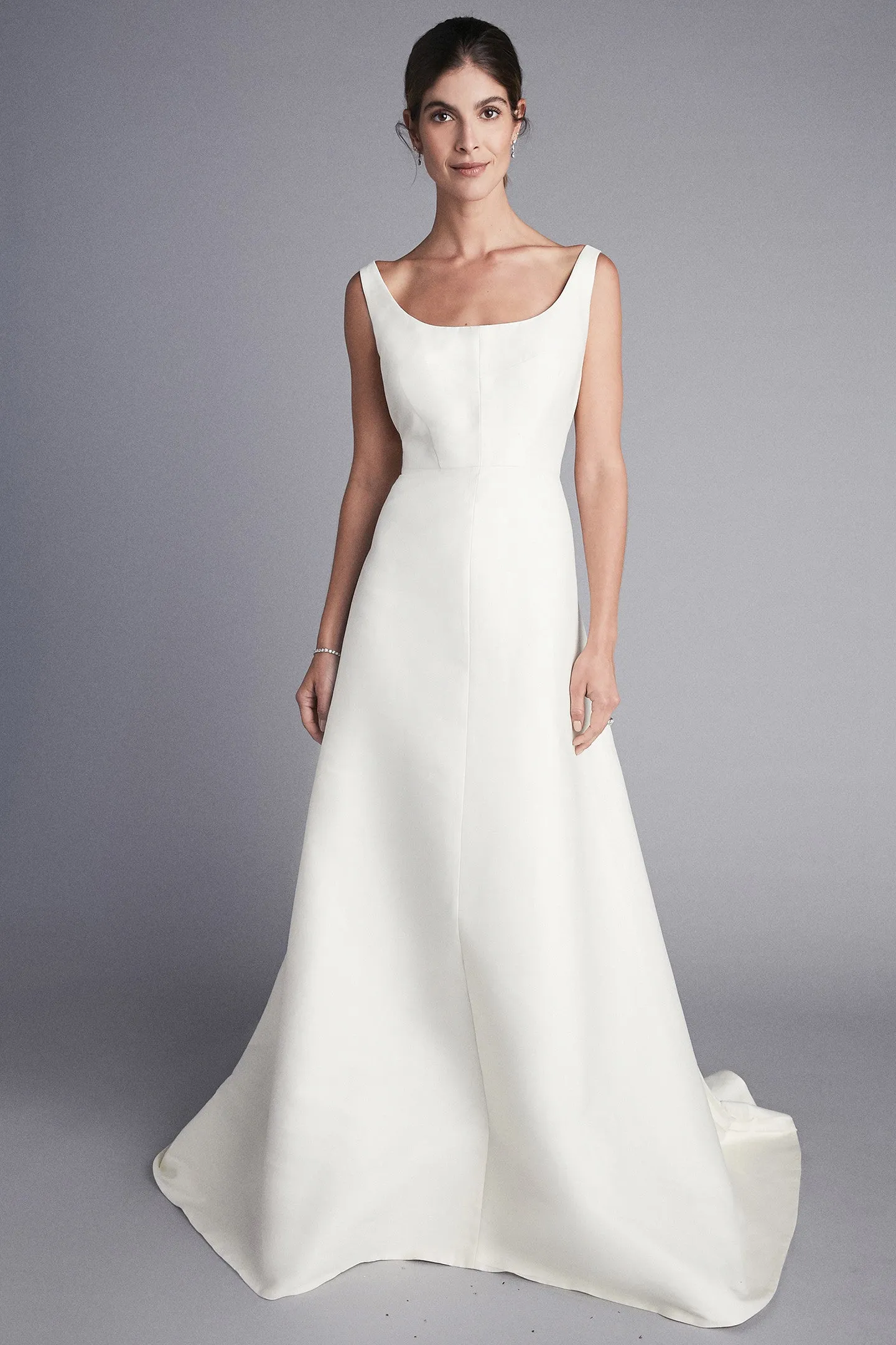 Grace Scoop Neck A-line Dress