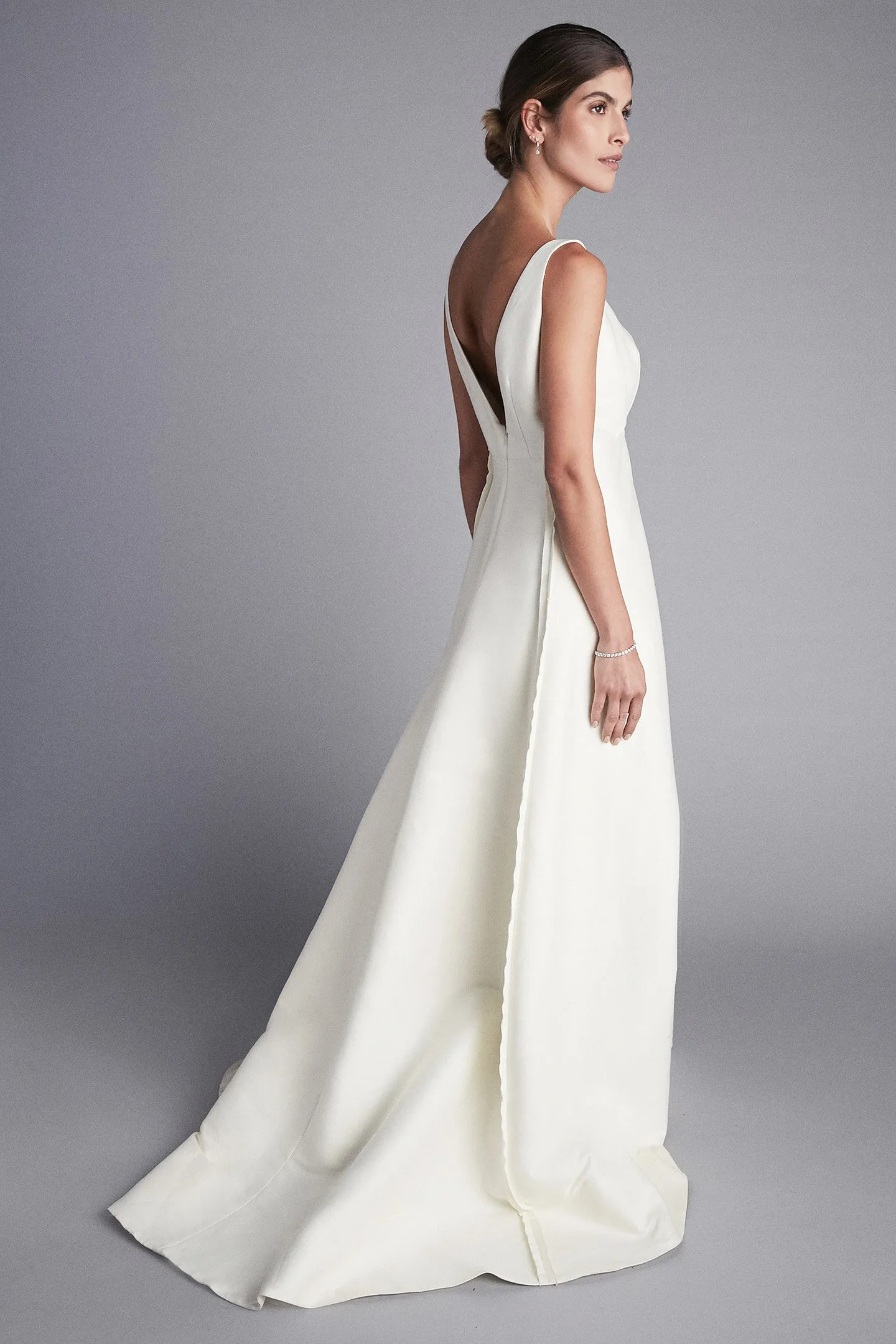 Grace Scoop Neck A-line Dress