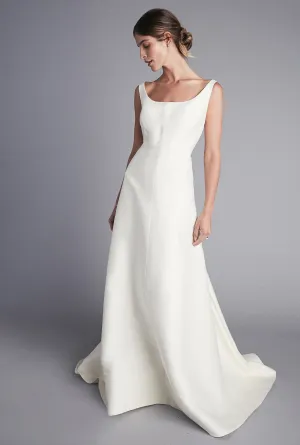 Grace Scoop Neck A-line Dress