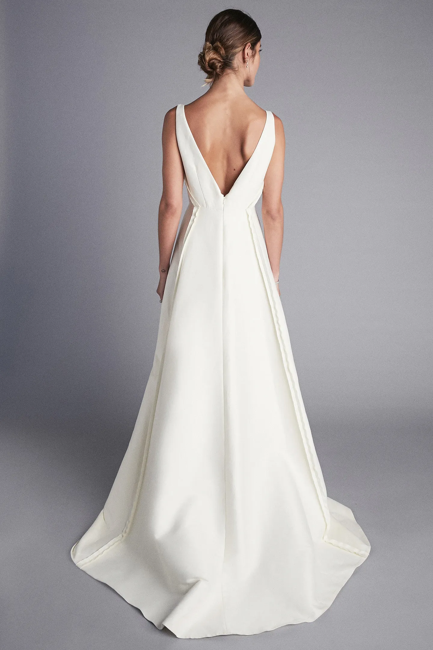 Grace Scoop Neck A-line Dress