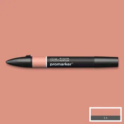 GRAPHIC MARKER PEN - Winsor & Newton ProMarker SINGLE -  CORAL (R937)