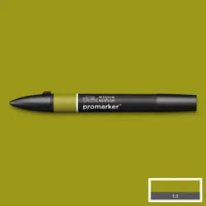 GRAPHIC MARKER PEN - Winsor & Newton ProMarker SINGLE -  HERB GREEN (Y524)