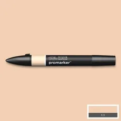 GRAPHIC MARKER PEN - Winsor & Newton ProMarker SINGLE -  LEMON CHIFFON (O129)
