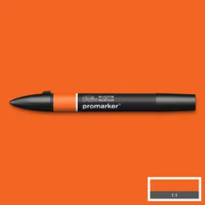 GRAPHIC MARKER PEN - Winsor & Newton ProMarker SINGLE -  MANDARIN (O277)