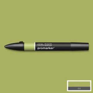 GRAPHIC MARKER PEN - Winsor & Newton ProMarker SINGLE -  MARSH GREEN (G136)