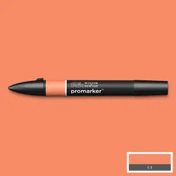 GRAPHIC MARKER PEN - Winsor & Newton ProMarker SINGLE -  PEACH (O148)