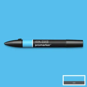 GRAPHIC MARKER PEN - Winsor & Newton ProMarker SINGLE -  SKY BLUE (B137)