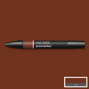 GRAPHIC MARKER PEN - Winsor & Newton ProMarker SINGLE -  WALNUT (O124)