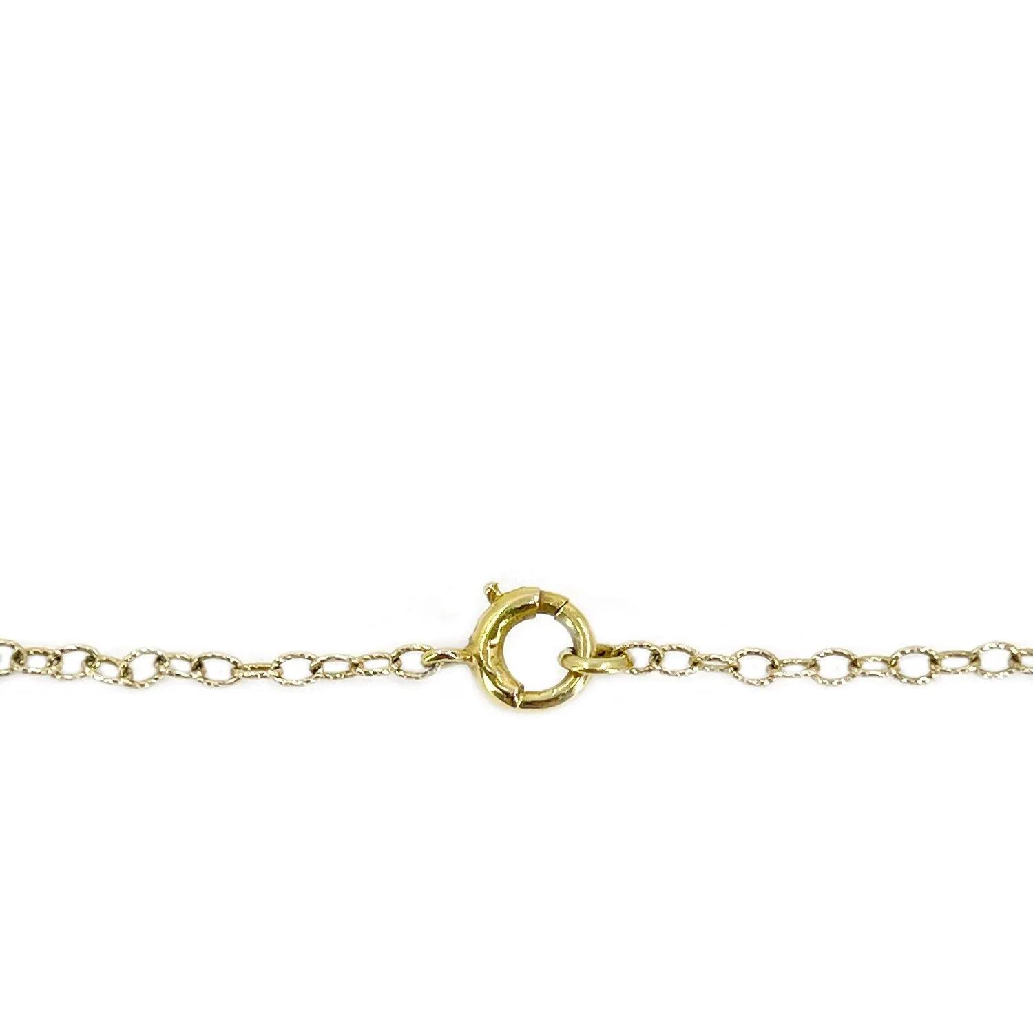 Green Chalcedony Cameo Japanese Cultured Akoya Pearl Station Necklace- 14K White Yellow 17 Inch