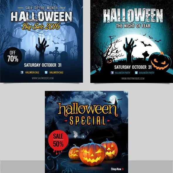 Halloween Instagram Banners