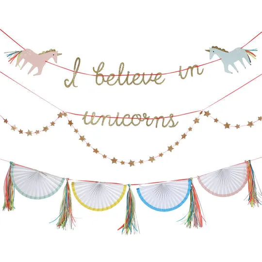I Believe In Unicorns Garland