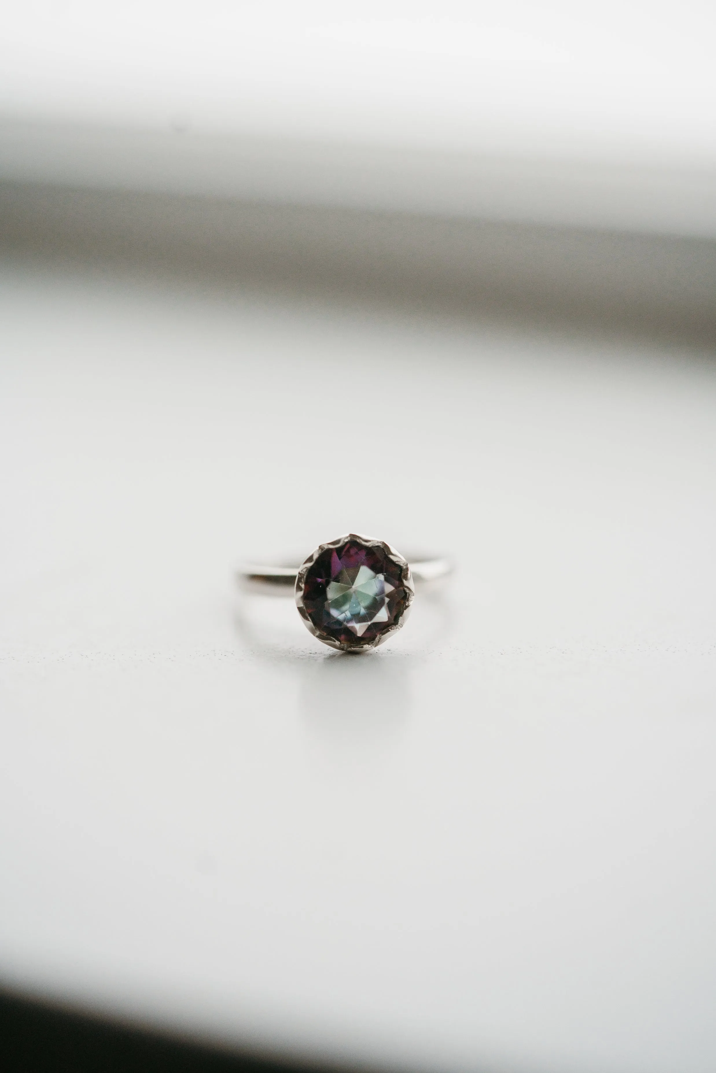 Janelle Ring | Purple Amethyst