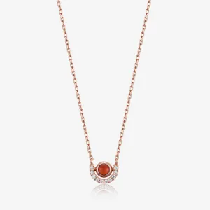 [January Birthstone] Debon D.D Silver Necklace JDRNPYF721R