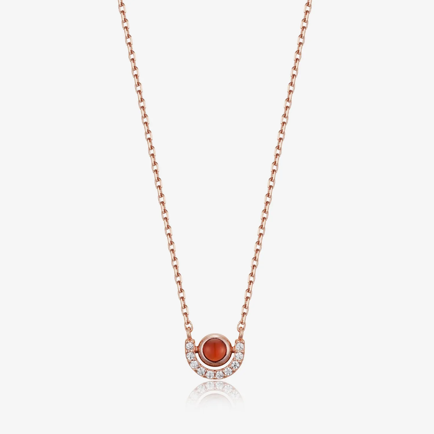 [January Birthstone] Debon D.D Silver Necklace JDRNPYF721R