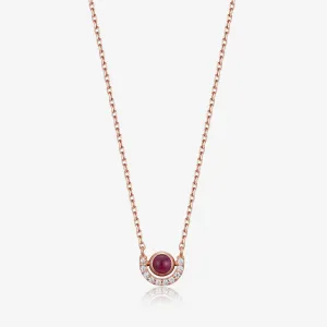 [July Birthstone] Debon D.D Silver Necklace JDRNPYF727R