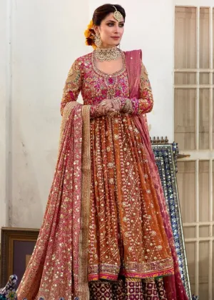 Kalidaar Heavy Embroidered Bridal Lehenga #B2023