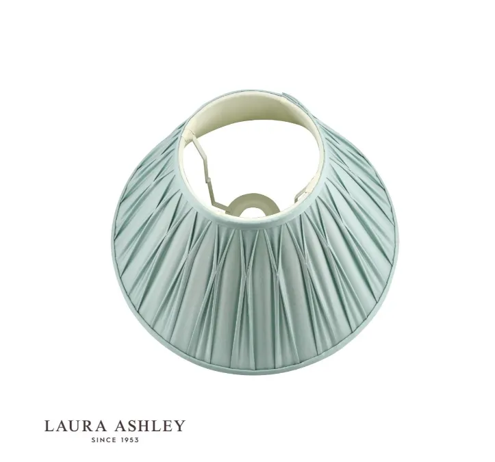 Laura Ashley Fenn Silk Shade Duck Egg 10'' LA3407896-Q
