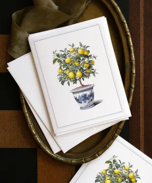 Lemon Tree Stationery Set