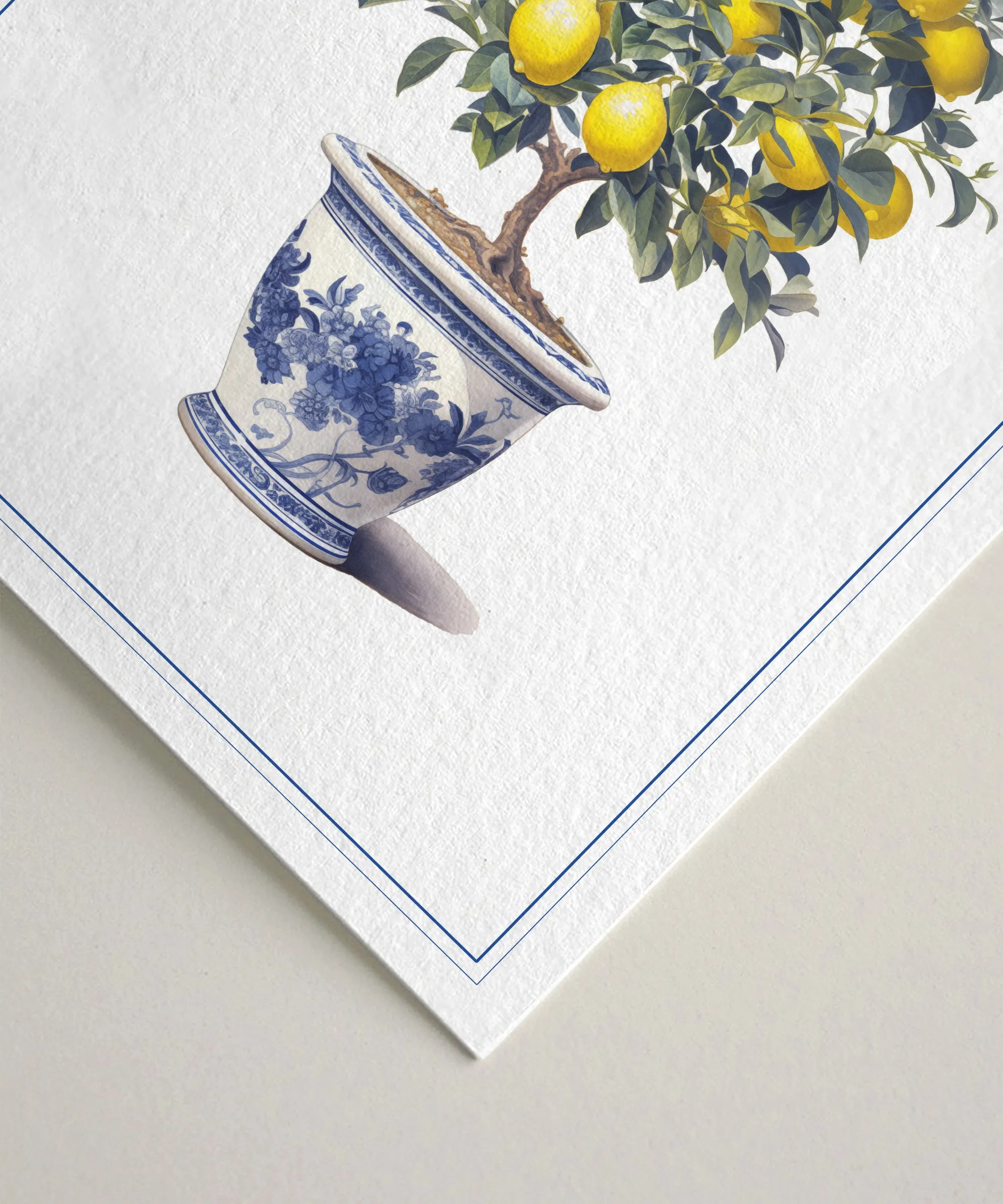Lemon Tree Stationery Set