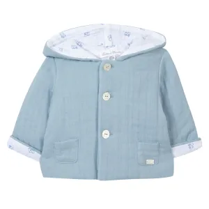 Light Blue Cotton Gauze Jacket