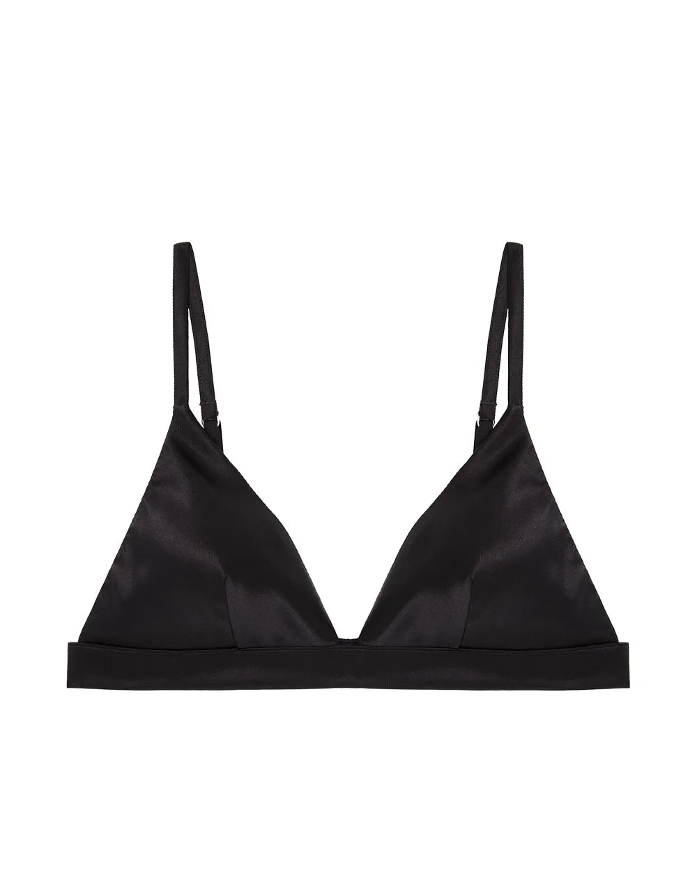 Lombard Street Silk Triangle Bra