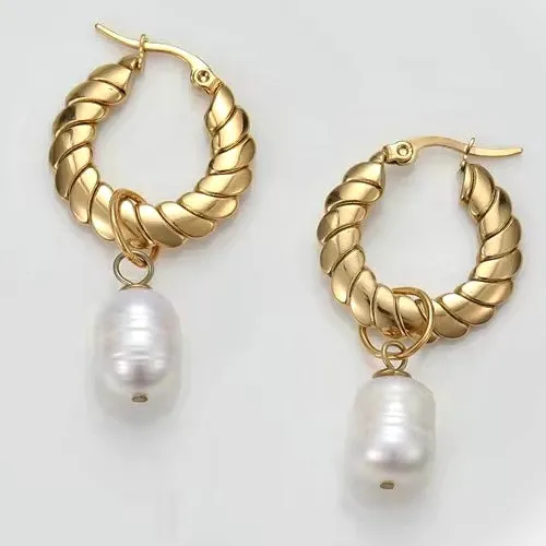 Lulu White Pearl Set