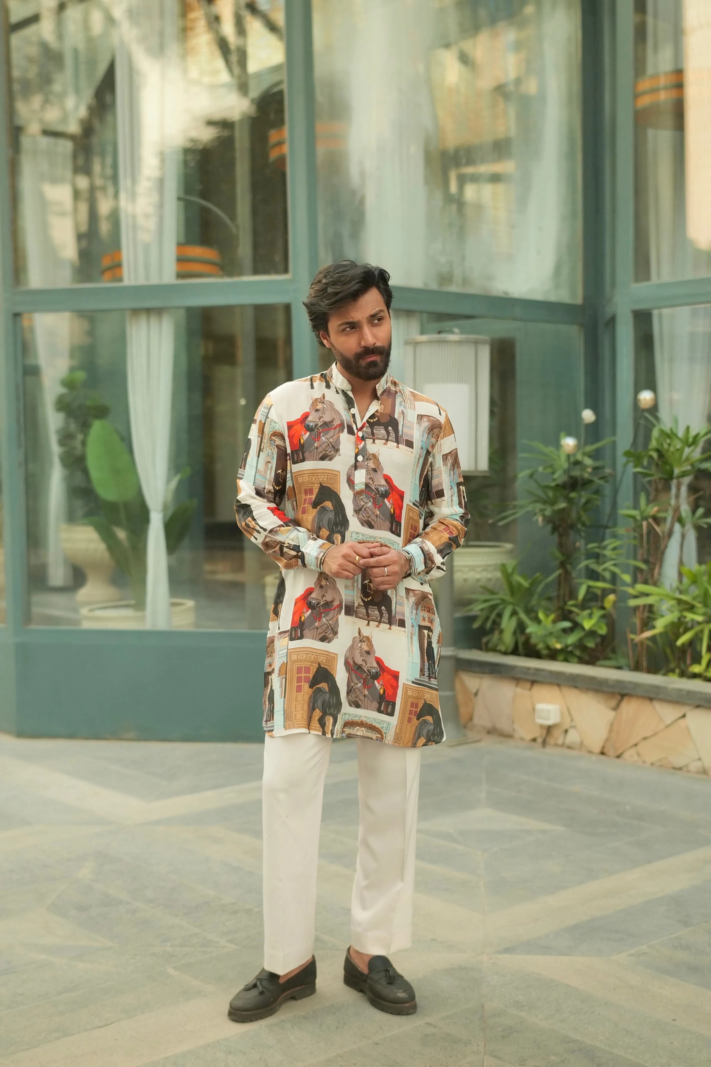 Marwari War Horse Ganganagery Kurta