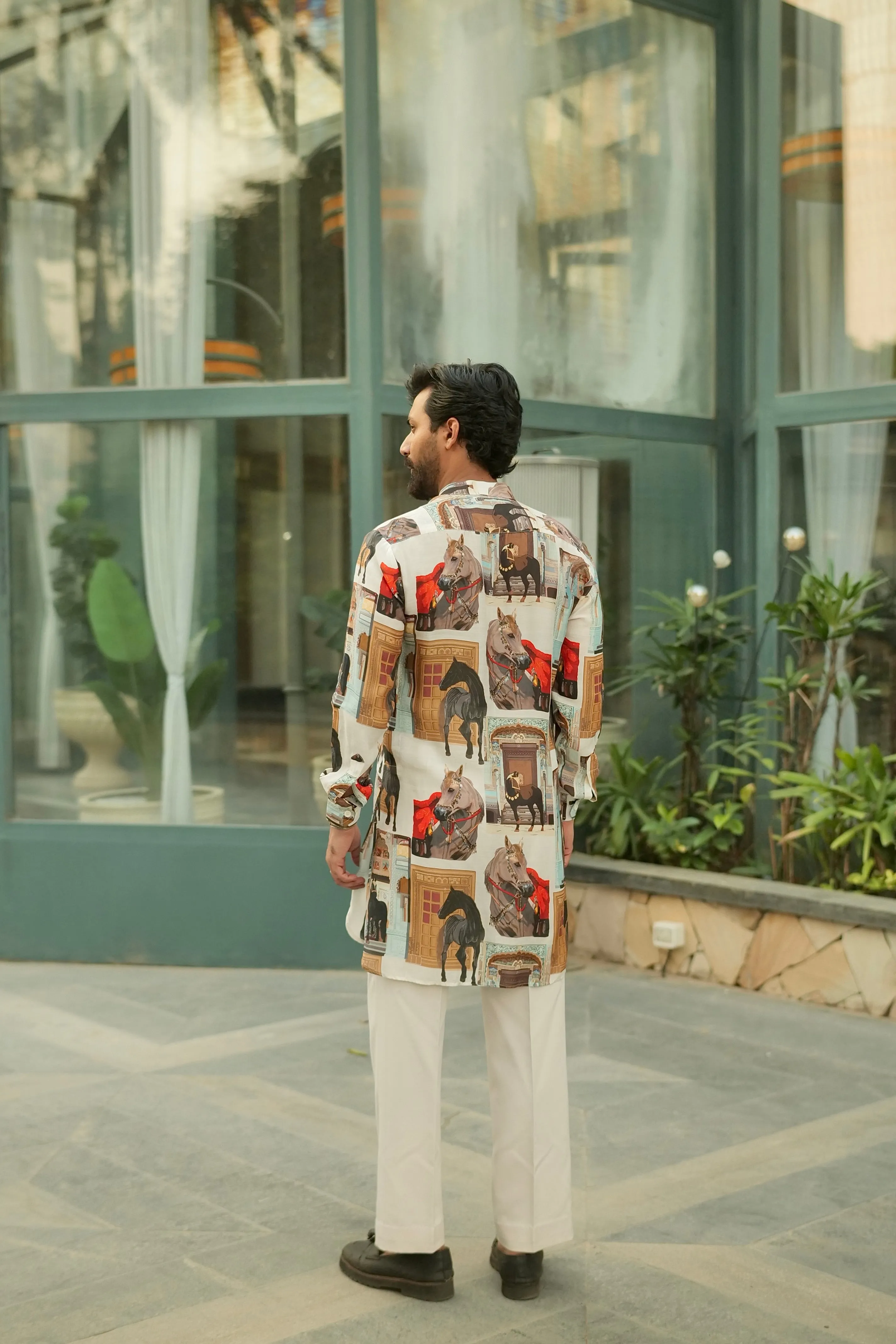 Marwari War Horse Ganganagery Kurta