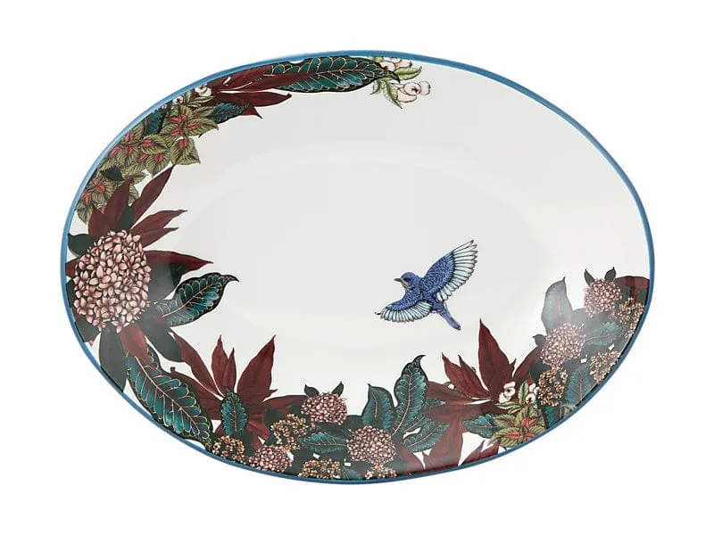 Maxwell & Williams The Blck Pen Oval Bowl 32X23X5.5cm DR0554