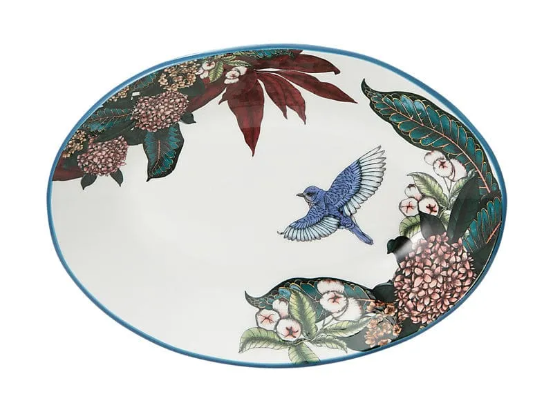 Maxwell & Williams The Blck Pen Oval Bowl 32X23X5.5cm DR0554