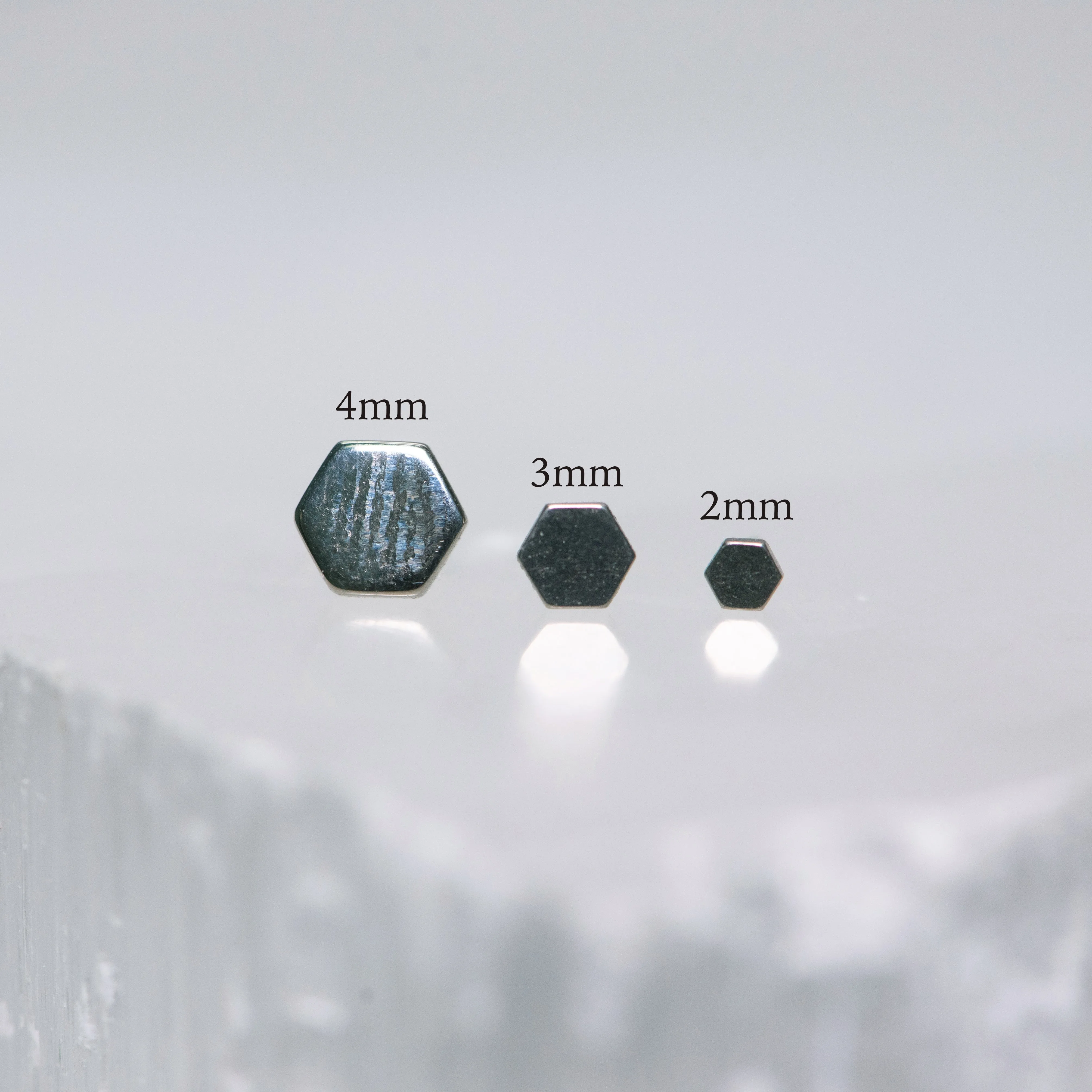 Mini Hexagon Threadless End