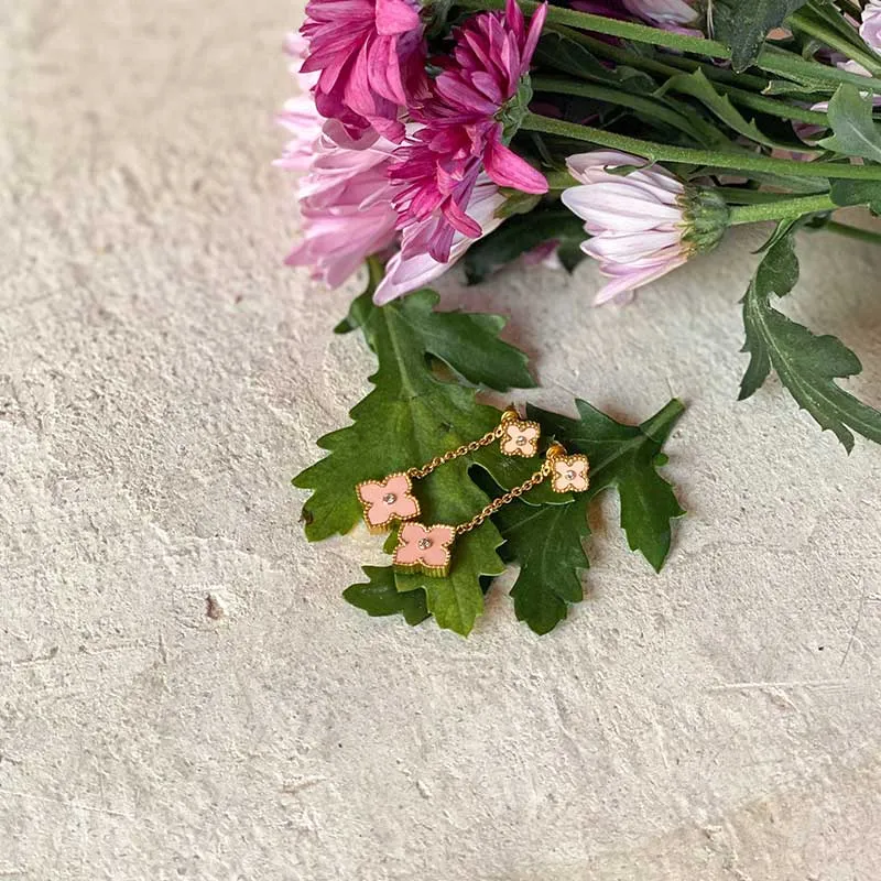 Mini Joory / Earrings Baby Pink Gold