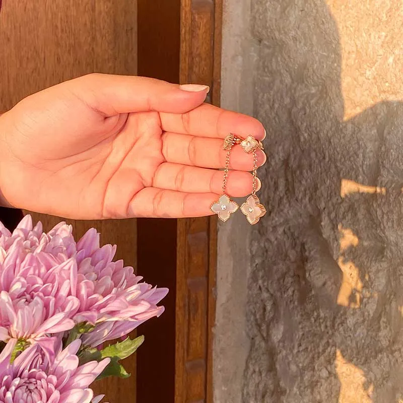 Mini Joory / Earrings Pearl Rose Gold