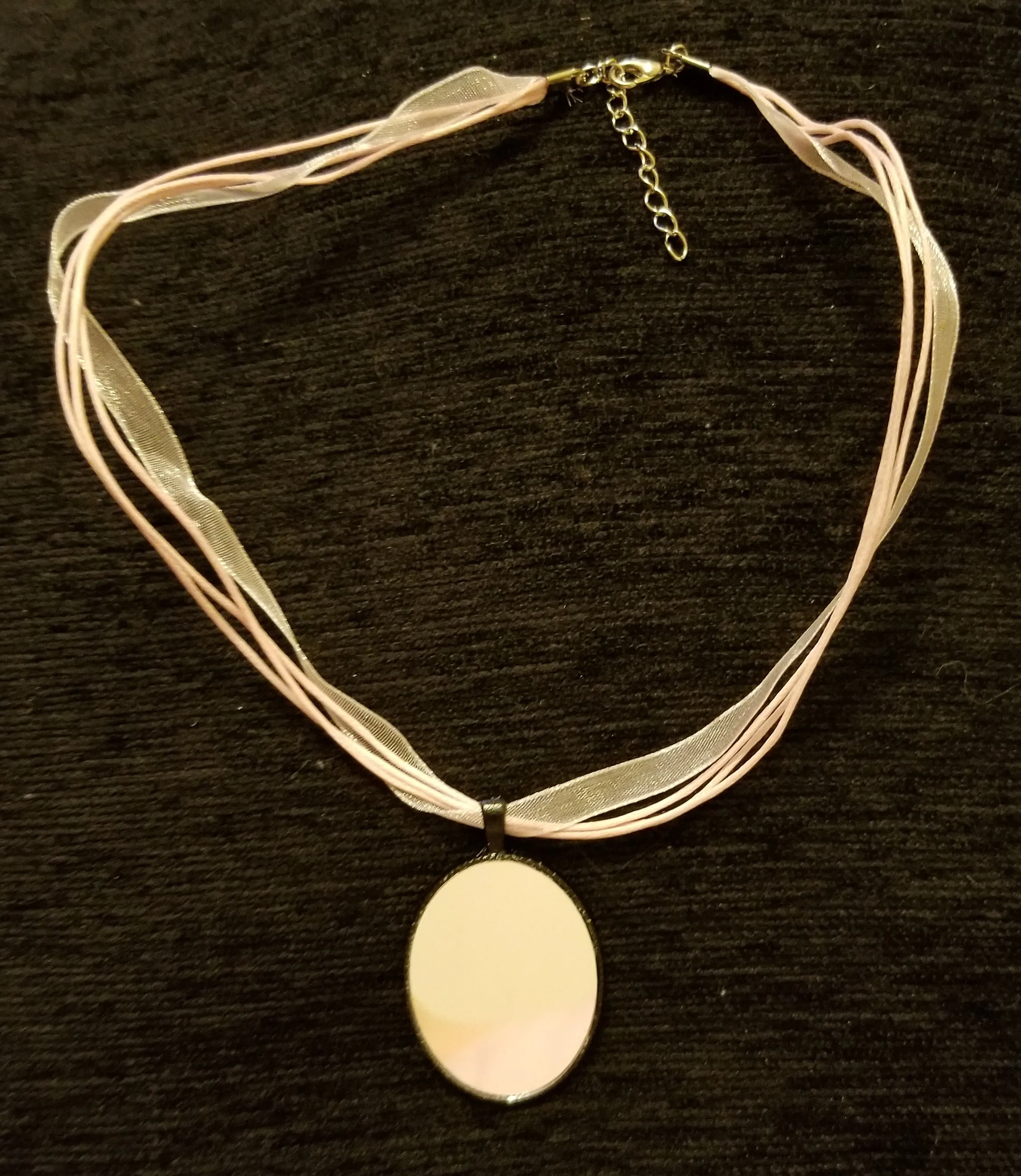 Mirrored Alternate Universe Cameo Necklace
