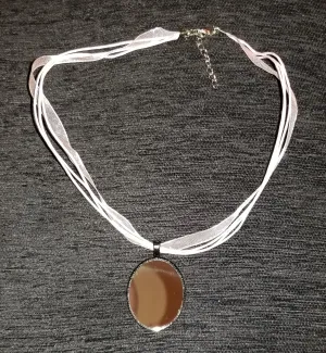 Mirrored Alternate Universe Cameo Necklace