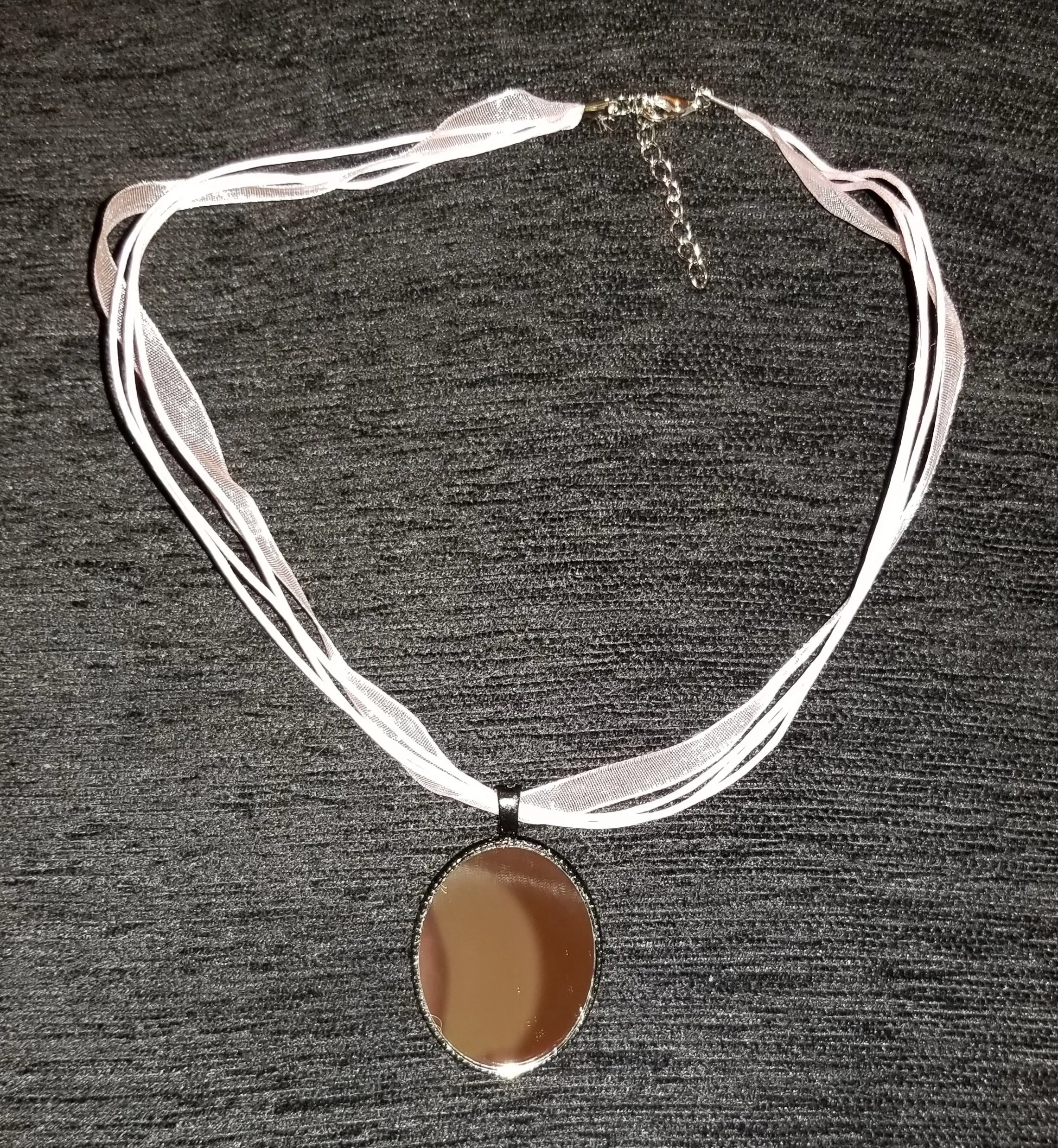 Mirrored Alternate Universe Cameo Necklace