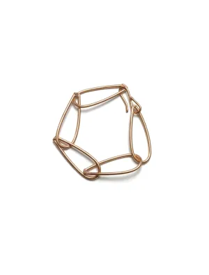 Modular bracelet in bronze