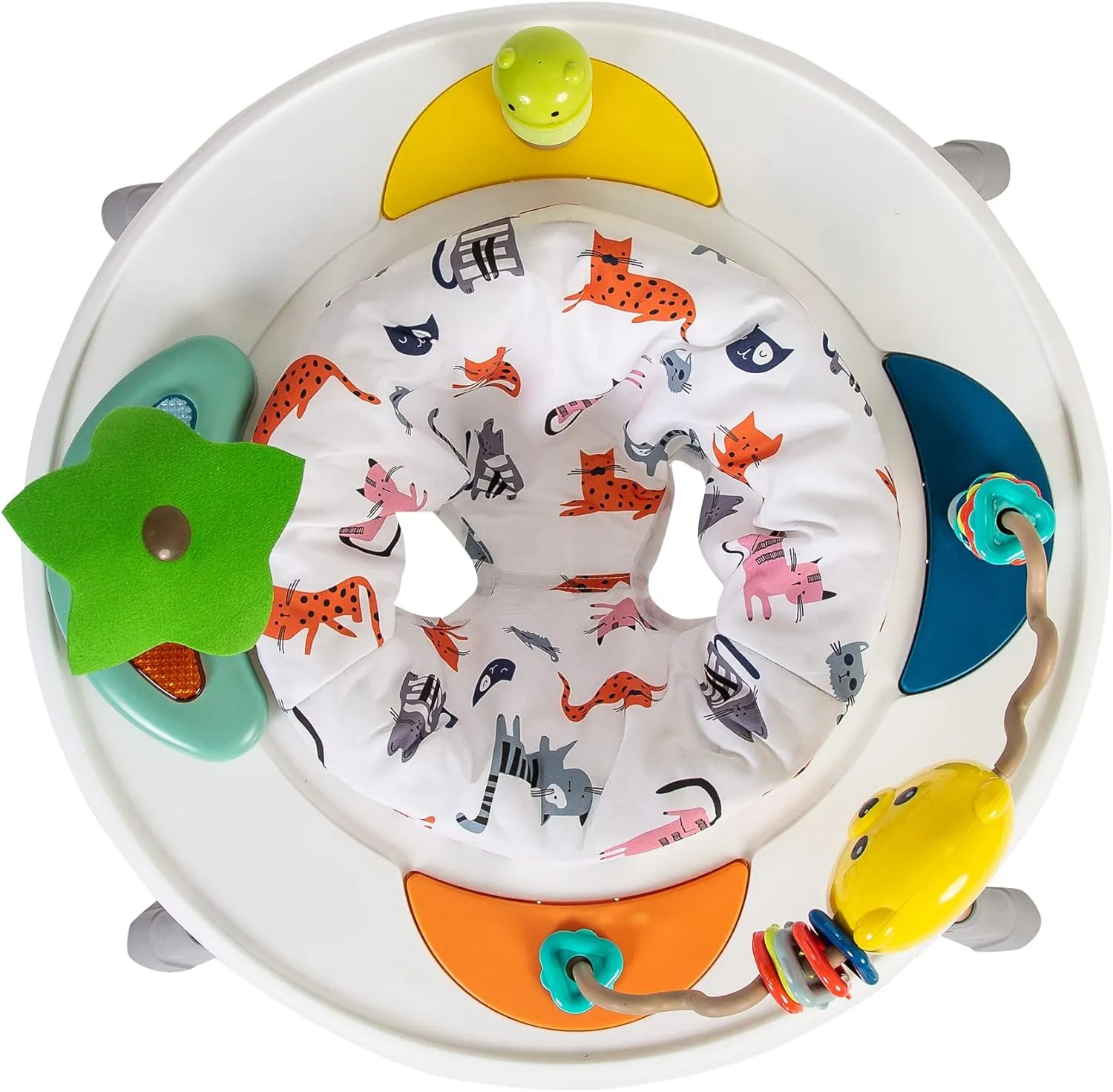 Montessori Grow-with-me Baby Sit-To-Stand Entertainer | Lights & Sound | Lego Table | Play Table | 6 months to 4 years