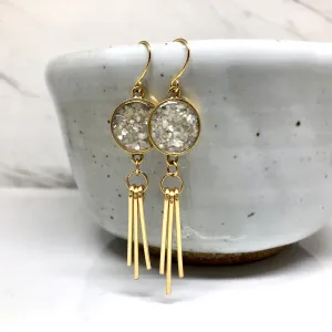 Mother of pearl Ray Earrings