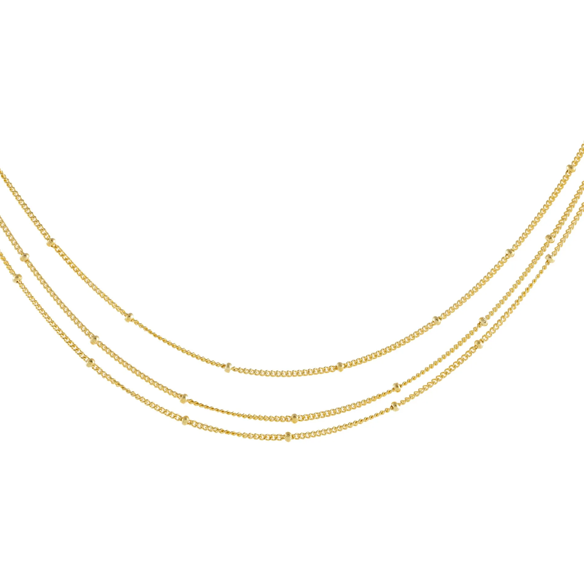 Multi Ball Chain Necklace