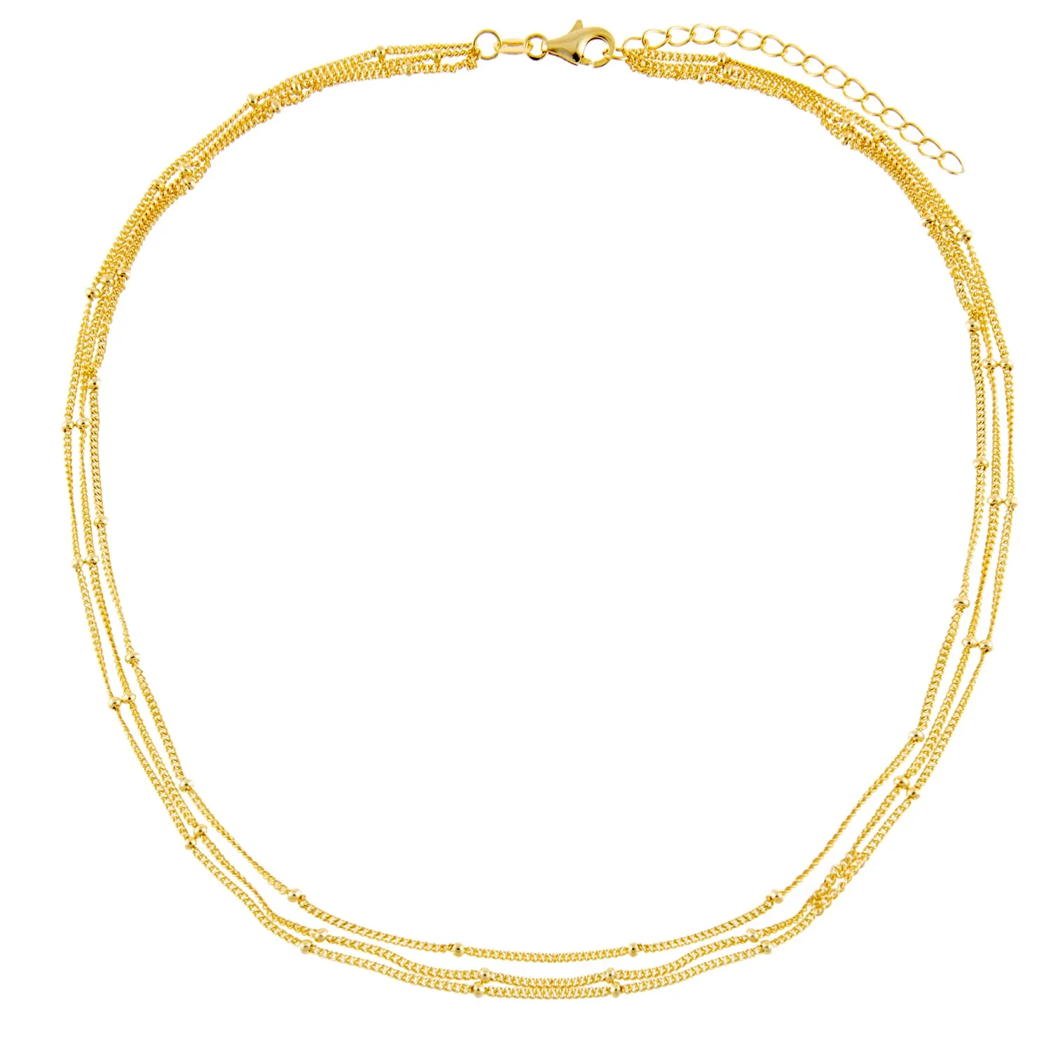 Multi Ball Chain Necklace